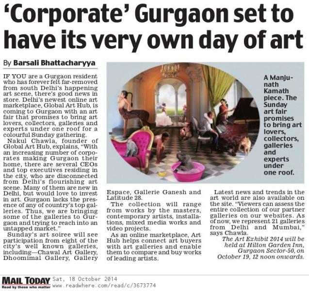Art Show - Hilton Garden Inn Gurgaon